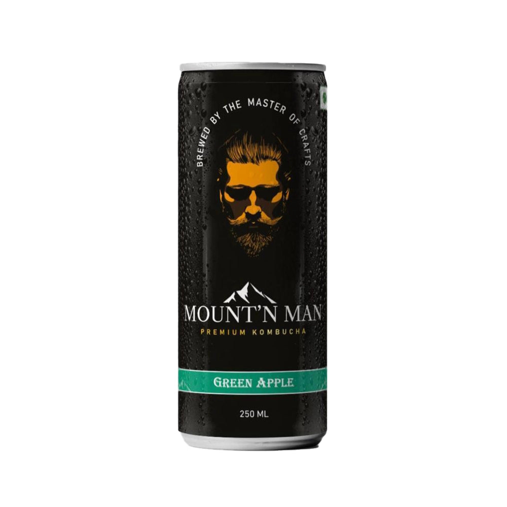 Green Apple Mount’N Man Premium Kombucha